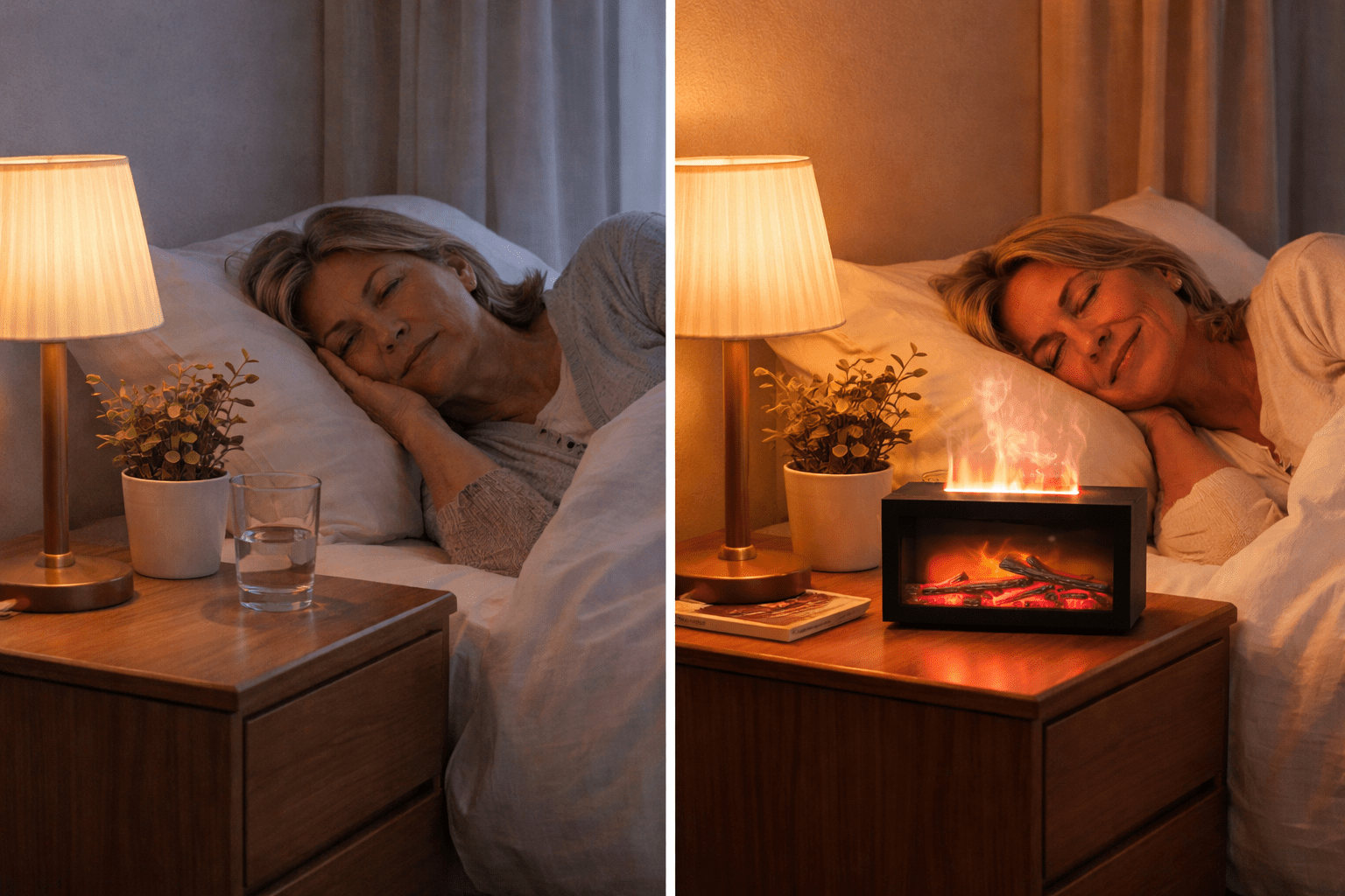 Cozy Flame Aroma Humidifier - TenderlyGifted