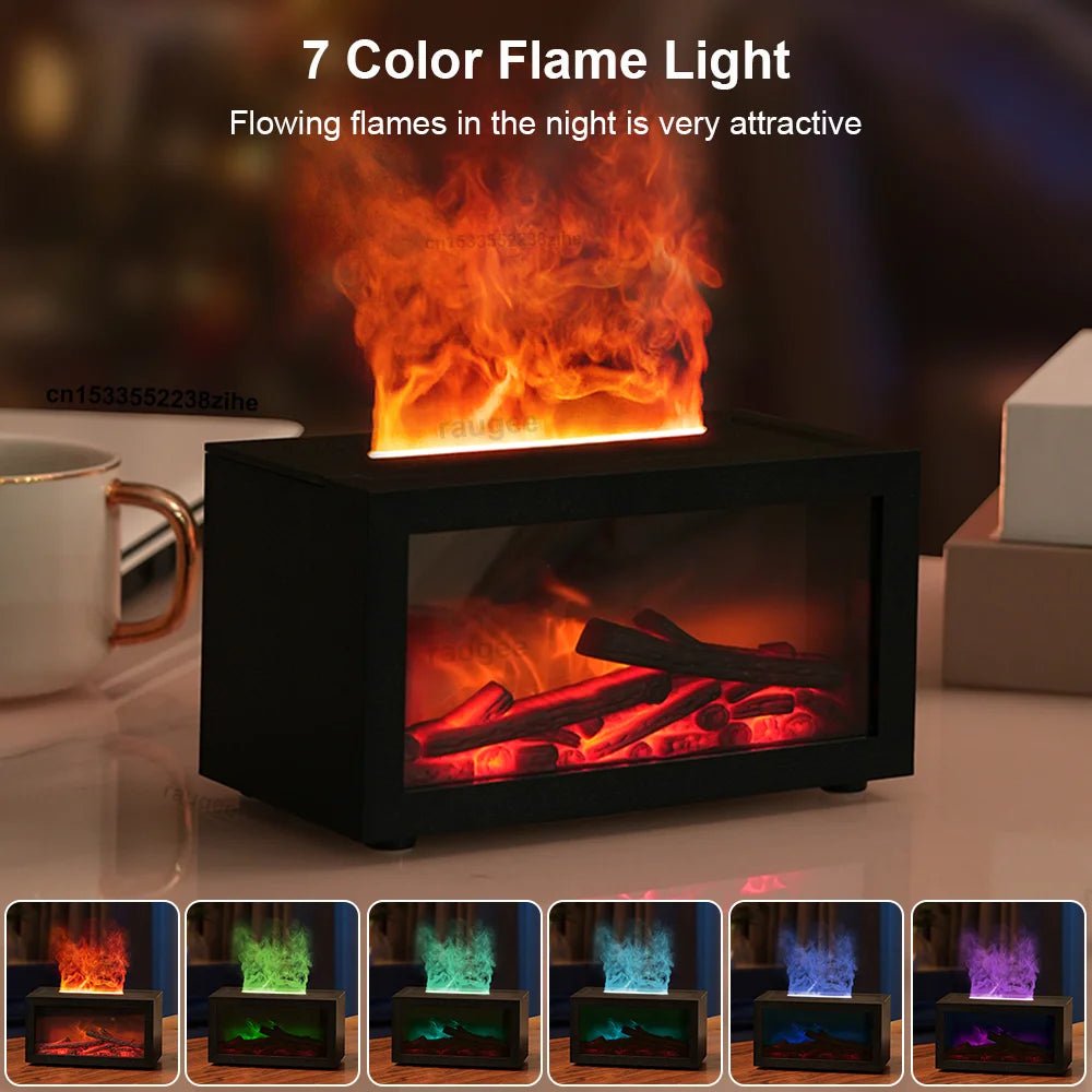 Cozy Flame Aroma Humidifier - TenderlyGifted