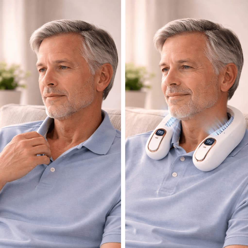 CoolCare Wearable Neck Fan