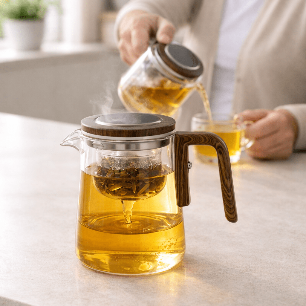 Gentle Brew Glass Teapot - TenderlyGifted
