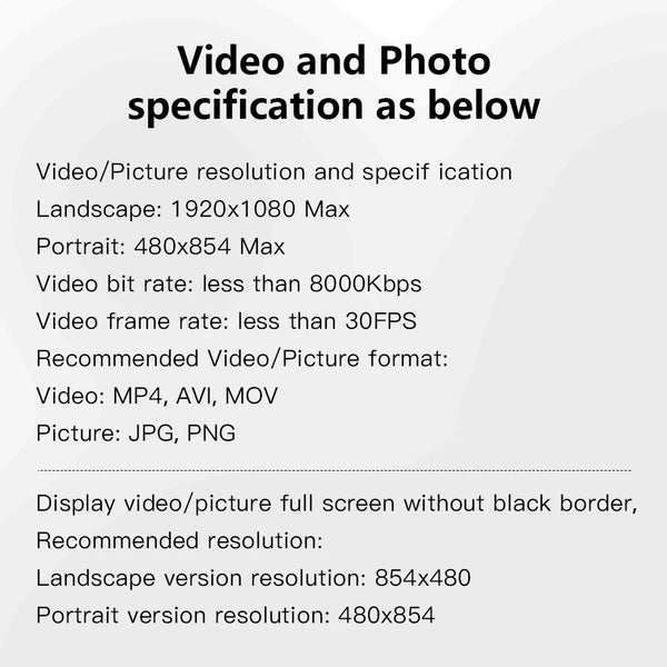 WarmTouch Digital Memory Photo Frame