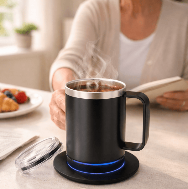 WarmFriend Rechargeable Travel Mug Smart Heated Cup